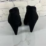 Apt. 9  Noon Black Faux Suede Booties Side Zip 7 Photo 2