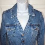 Paige  Vintage Collection Maggy Tie Waist Long Sleeve Denim Romper Shorts 8 NWT Photo 5