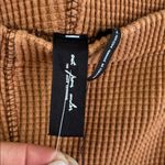 UO Out From Under Felicity Wafflle Knit Flare Pants Terracotta Size L Photo 6