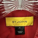St. John  Windbreaker Jacket Full Zip Lightweight Designer Preppy Women's 4 Photo 6