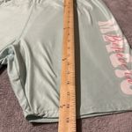 Disney Parks ‘Believe In Magic’ Biker Shorts - Light Green Retro - Size XL Photo 4
