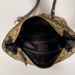 Coach Gallery Signature zip Tote shoulder Bag purse large Photo 7