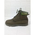 Baby Phat Women’s Olive Green Vegan Leather Combat Boots Size 9 Photo 1