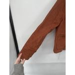 Saltwater Luxe Corduroy Western Crop Jacket Women Small Brown Academia Cowgirl Photo 7