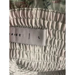 Reveriee Maxi Dress Women's Size L Green Floral Tiered Short Sleeve Casual NWT Size L Photo 7