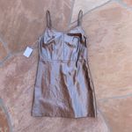 1. State Nordstrom Metallic Faux Leather Dress Photo 2