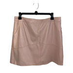 Lulus  Harley blush pink vegan leather mini skirt Photo 3