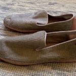 UGG  Tan Slip-On Loafers with Suede Texture Photo 3