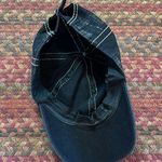 WOMENS BLACK & GREY CONTRAST STITCH BASEBALL CAP Photo 3