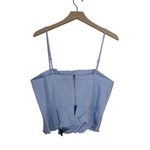 BCBGMAXAZRIA  Womens M Linen Blend Corset Top NEW Photo 2