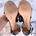 Alexander McQueen heart motif blue leather T-strap sandal size IT 39.5 US 9.5 Photo 10