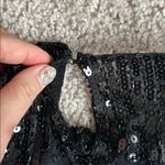 Black Sequin Sheer top with cami set. S Photo 12