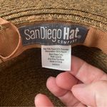 San Francisco Hat Co Panama Hat Woven Sun SF Brown 4” Brim Photo 5