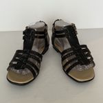 Easy Spirit Sandal Women 8 W Black Karelly Strappy Casual Neutral Minimalist Photo 3