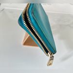 Ralph Lauren Lauren Tate Zip Around Leather Wallet Pick A Color Turquoise Photo 2