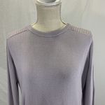 Lululemon Athletica Back to Balance Long Sleeve Iced Iris Purple Sweater Photo 1