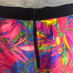 Milly  Tropical Print Skirt Colorful Photo 2