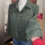 Loft ann taylor 90s whimsical vintage style twee tweed wool button down blazer Photo 3