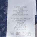 1. State  Womens Blue Floral Smocked Cuffs Pullover Long‎ Sleeve V Neck Top XS Photo 8