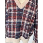 Banana Republic Plaid V Neck Sweater Photo 6