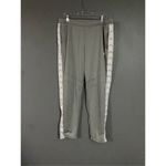 Adidas Women's Tiro 19 Training Pants White Gray Slim Fit Zip Ankle Size XL Photo 2