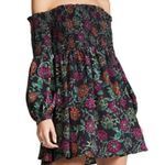 Likely  Manning Smocked Floral Off-the-shoulder Mini Sun Dress Photo 0