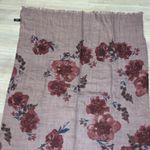 Mix It large purple floral fringe scarf Photo 3