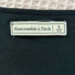 Abercrombie & Fitch VTG 90’s Y2K slouchy shoulder Paris st. Graphic artistic washed out logo top SM Photo 7