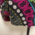 Ella Moss V Neck Bright Mandala Pleated Tassel Photo 8