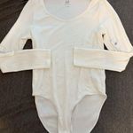 Gap  White Long Sleeve Bodysuit Photo 0