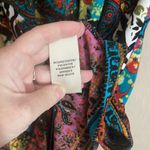 ECI Beige  medium animal print floral boho dress Photo 3