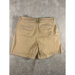 LL Bean Favorite Fit Chino Shorts Womens Size 12 Reg Brown Photo 5