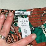 Nicole Miller  New York Tropical Print Wide-Leg Pants Small Photo 2