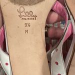 Lilly Pulitzer white pink vintage Women’s sandals shoes 9.5 Photo 7