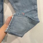 Levi's Levi’s Wedgie Icon Distressed Jeans 27 in Blue Photo 4
