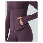 Halara NWT UltraSculpt Mock Neck Push-Up
Long Sleeve Thumb Hole Yoga Jacket Photo 6