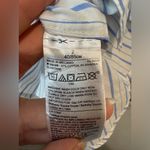 Banana Republic  Y2K Women’s Cotton Striped Button-Down Riley Shirt Size‎ 2 Photo 6