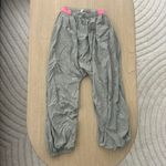 Free People Movement Windbreaker Jogger Pants Small Gray Photo 1