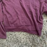 joe's jeans Joes Cropped Sweatshirt with Clasp, Size L Photo 2