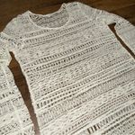 Tavik+ Cream Crochet Knit Swim Cover Up Size L Photo 1