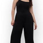 Madewell Lightweight Ponte Jumpsuit Women's XS Black Straight-Leg Sleeveless NWT Photo 0