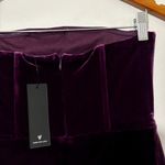 NWT Lulus • glamorous celebrations dark purple velvet strapless tulip dress sz S Photo 8