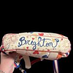 Brighton Red, White & You Mini Canvas Tote Bag with Hearts & Love! Photo 4