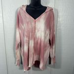 Balance Collection  Pink and Beige Long Sleeve V Neck Size 1X EUC Photo 4