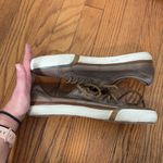 Frye Greene Low Lace Top Sneakers Gray Grey size 10M Photo 5