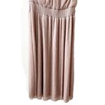 Womens midi Dress blush Pink 1X flutter sleeves MSK Photo 8