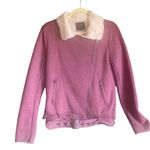 Love Tree Pink Sherpa Lined Jacket. Size Small. Photo 1