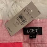 Loft NWT  side zip ruffle hem dress shorts 14P Photo 5
