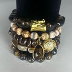 Heather Ford 5 Stack Bracelet Set- Chocolate Stack Photo 3