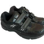 Vionic Tabi Black Leather Sneakers Work Shoes Orthotic Walking Size 9.5 Women's Photo 5